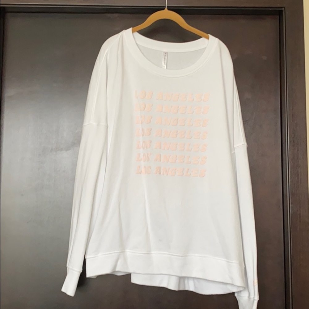 Fabletics terry sweatshirt size 3X